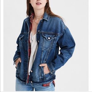 American Eagle oversized Jean jacket